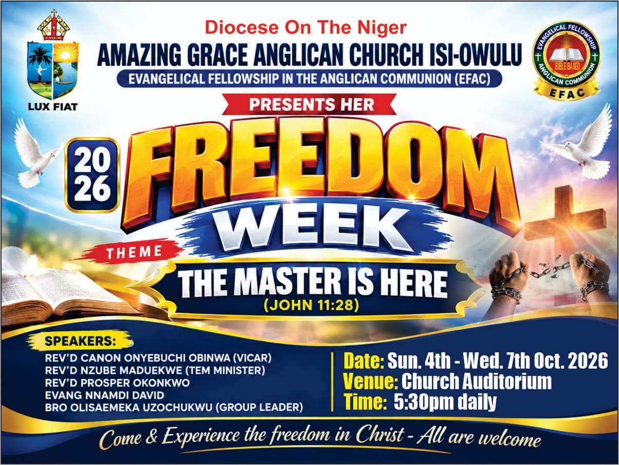 Amazing Grace Anglican Church, Isi-Owulu EFAC Freedom Week 2026